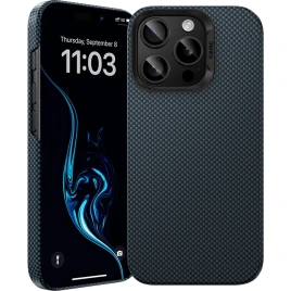 Чехол Benks ArmorTint Case built with Kevlar для iPhone 16 Pro Blue