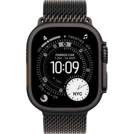 Смарт-часы Apple Watch Ultra 3 (2025) 49mm Black Titanium Case with Black Titanium Milanese Loop M