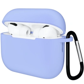 Силиконовый чехол Gurdini для AirPods Pro 3 Lilac