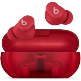 Наушники Beats Solo Buds Transparent Red