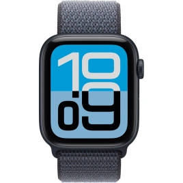 Смарт-часы Apple Watch SE (2025) 40mm Midnight Aluminum Case with Anchor Blue Sport Loop