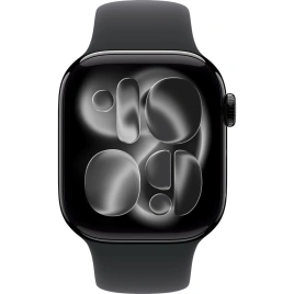 Смарт-часы Apple Watch Series 11 42mm Jet Black Aluminium Case with Black Sport Band S/M