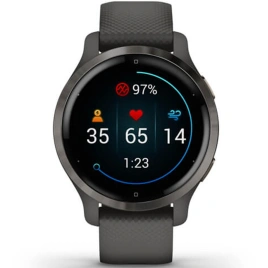 Умные часы Garmin Venu 2 Plus (010-02429-10) 43mm Slate