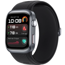 Смарт-часы Huawei Watch D2 Black/Black Fluoroelastomer (55020DAE)