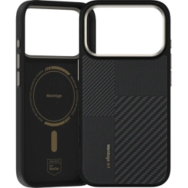 Чехол Benks Montage ArmorPro Case built with Kevlar для iPhone 17 Pro Max Black