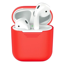 Силиконовый чехол Deppa для AirPods 2 (47003) Red