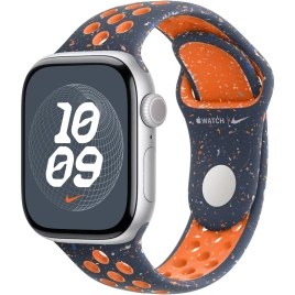 Ремешок Apple Watch 40mm Blue Flame Nike Sport Band M/L (MC2F4)