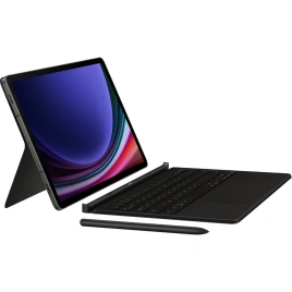Чехол-клавиатура Samsung Book Cover Keyboard для Galaxy Tab S9/S9 FE Black (EF-DX715B)