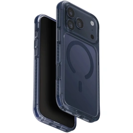 Чехол Uniq Combat Triple-Layered Protective Case with MagClick для iPhone 17 Pro Max Navy Blue