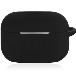 Силиконовый чехол Gurdini для AirPods Pro 2 Black