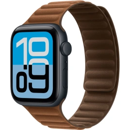 Смарт-часы Apple Watch SE (2025) 40mm Midnight Aluminum Case with Caramel Magnetic Link M/L