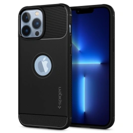 Чехол Spigen Rugged Armor для iPhone 13 Pro Max (ACS03200) Matte Black