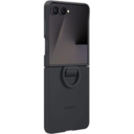 Чехол Samsung Silicone Ring Case для Galaxy Z Flip7 Black
