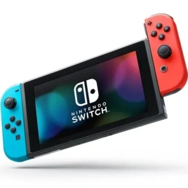 Игровая приставка Nintendo Switch Rev.2 (Обновленная версия) 128GB Neon Blue/Neon Red Picofly (Много игр)