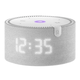 Умная колонка Яндекс Станция Мини 2 с часами, Серый опал