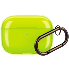 Силиконовый чехол Deppa с карабином для AirPods Pro (47306) Yellow