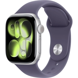Смарт-часы Apple Watch Series 11 42mm Silver Aluminium Case with Purple Fog Sport Band M/L