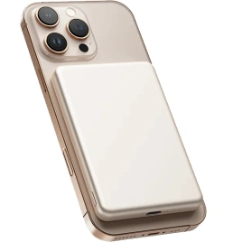 Внешний аккумулятор Xiaomi Super Slim Magnetic Power Bank 5000 mAh Gold