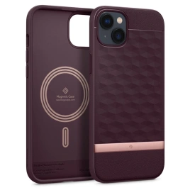 Чехол Spigen Caseology Parallax Mag для iPhone 14 Plus (ACS04929) Burgundy