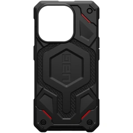 Чехол UAG с поддержкой MagSafe Monarch Pro для iPhone 15 Pro Kevlar Black (114221113940)