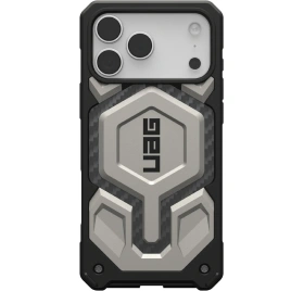 Чехол UAG MagSafe Monarch Pro для iPhone 17 Pro Titanium