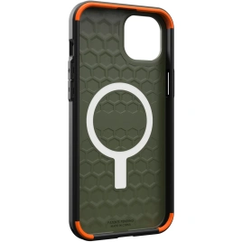 Чехол UAG Civilian with MagSafe для iPhone 15 Olive Drab (114287114040)