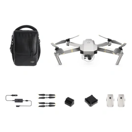 Квадрокоптер DJI Mavic Pro Platinum Fly More Combo (6958265152771) Gray