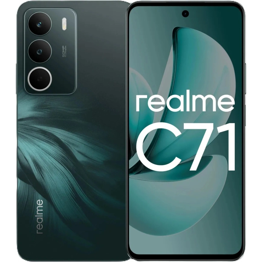 Смартфон Realme C71 6/128Gb Green фото 1