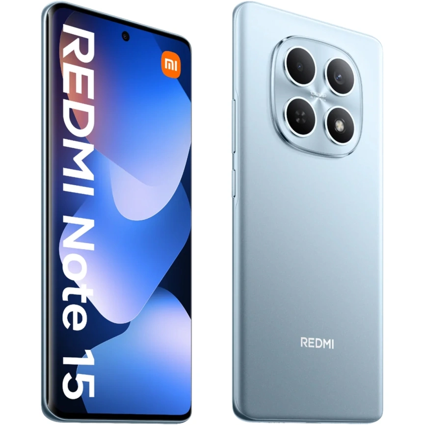 Смартфон Xiaomi Redmi Note 15 4G 6/128Gb Glacier Blue EAC фото 3