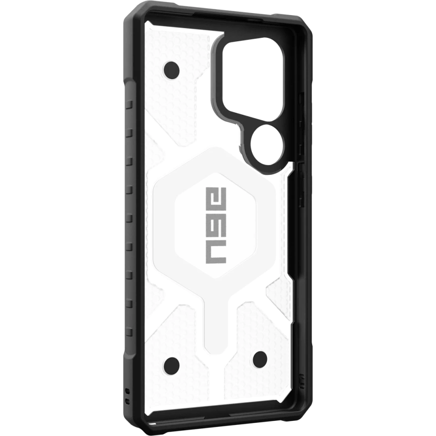 Чехол UAG MagSafe Pathfinder Clear для Samsung Galaxy S25 Ultra Ice/Silver фото 2