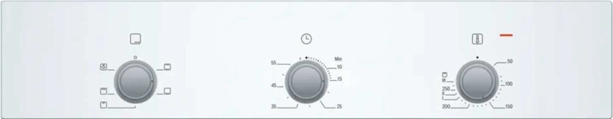 Электрический духовой шкаф Bosch Serie 2 HBF011BV1T White фото 4