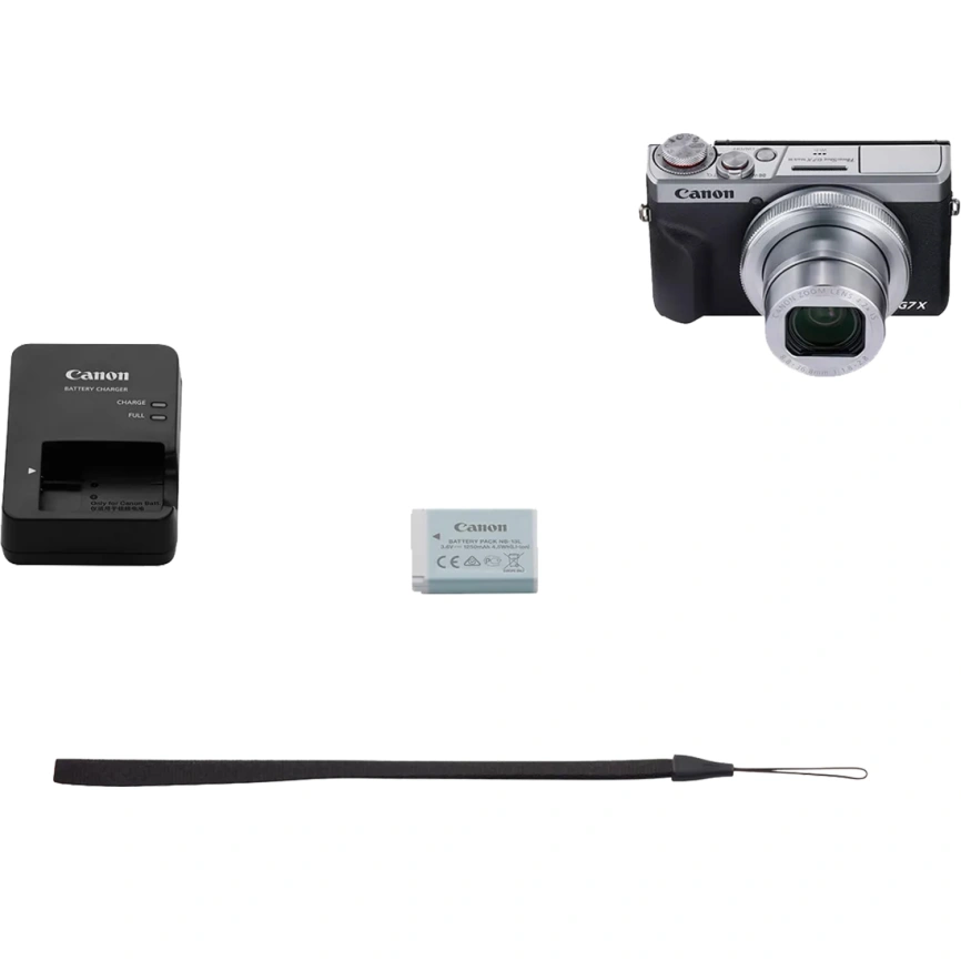 Компактный фотоаппарат Canon PowerShot G7X Mark III Silver фото 9