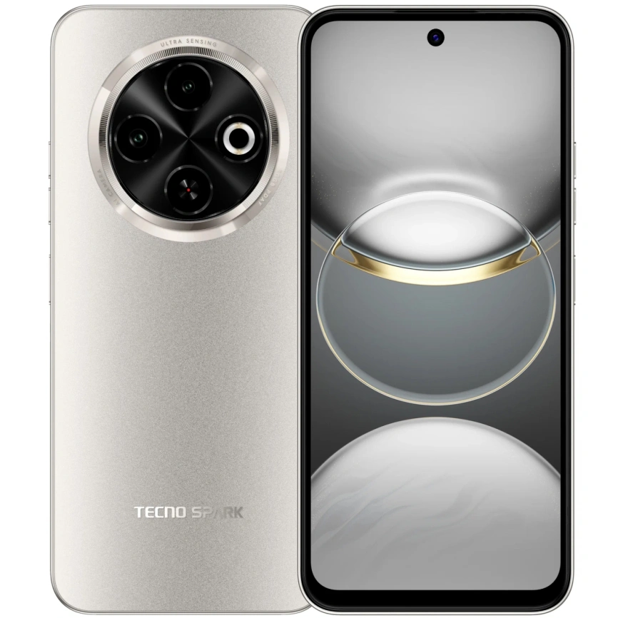 Смартфон Tecno Spark 30С 6/128Gb Titanium Gold фото 1
