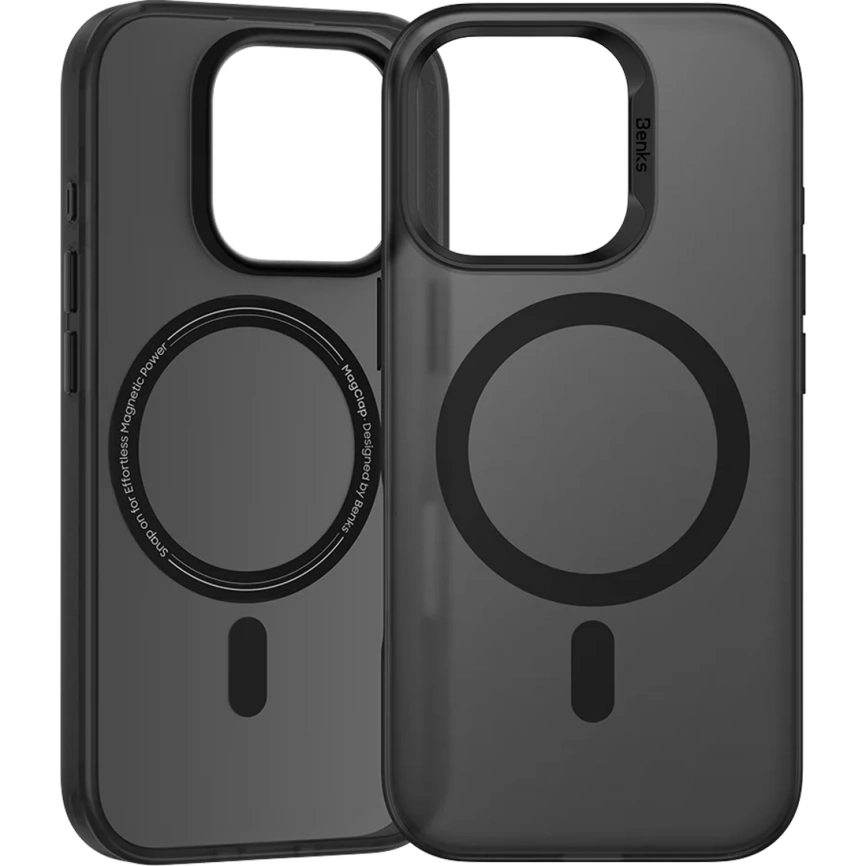 Чехол Benks Lucid Armor Case with MagSafe для iPhone 16 Pro Black фото 5