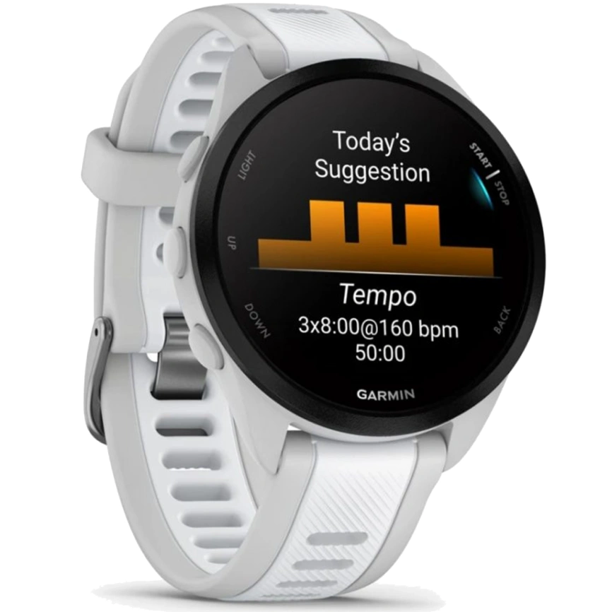 Смарт-часы Garmin Forerunner 165 (010-02863-21) Mist Gray/Whitestone фото 4