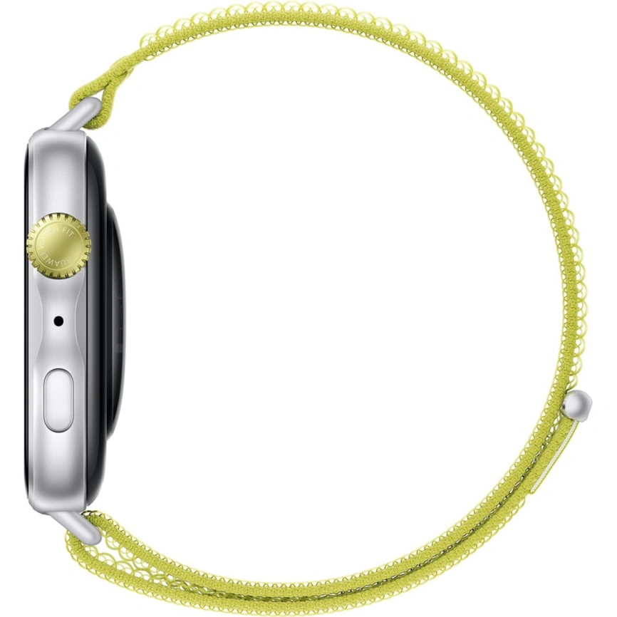 Смарт-часы Huawei Watch Fit 5 Green-Grey Nylon Strap/Silver (55020HUB) фото 4