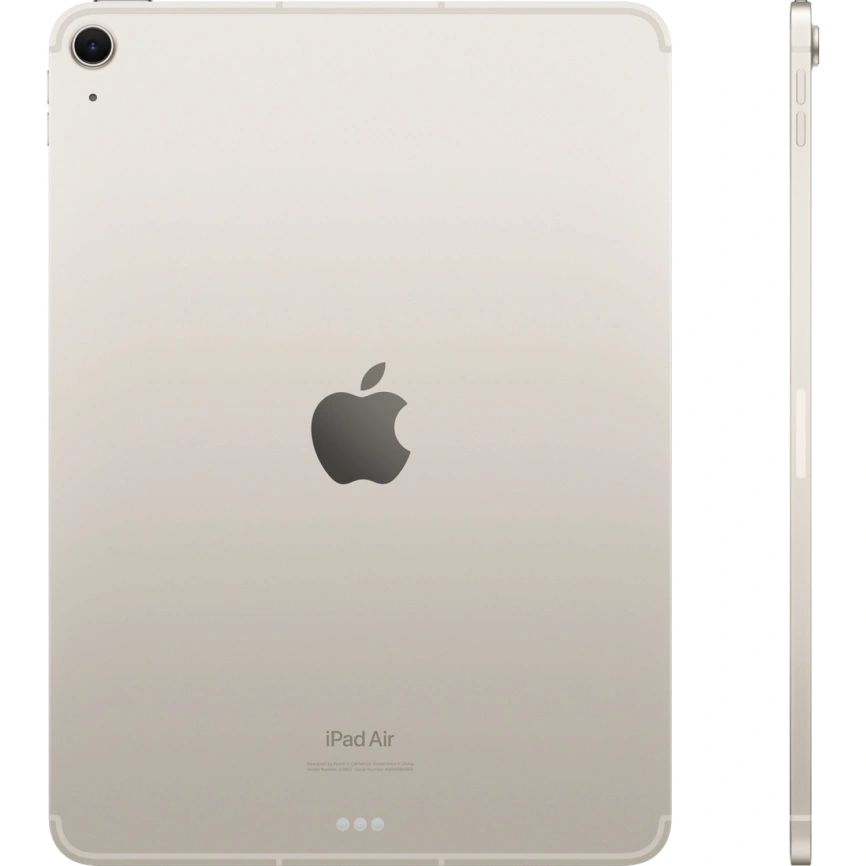 Планшет Apple iPad Air 11 (2024) Wi-Fi + Cellular 256GB Starlight фото 2