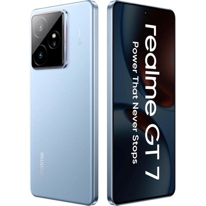 Смартфон Realme GT7 12/256Gb IceSense Blue фото 5