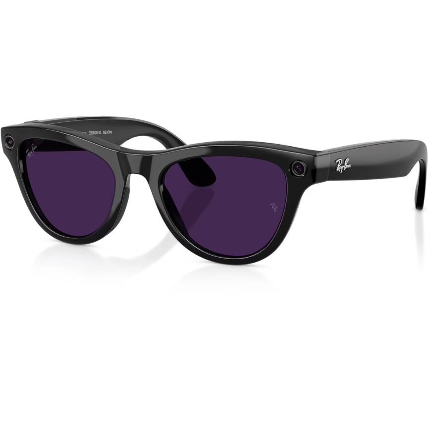 Умные очки Ray-Ban Skyler Shiny Black/Transitions (RW4010) M Amethyst фото 1