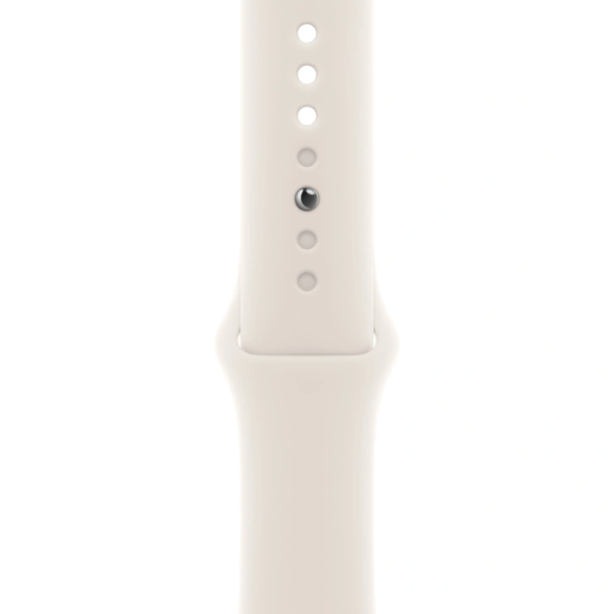 Смарт-часы Apple Watch SE (2024) 40mm Starlight Aluminium Case with Starlight Sport Band M/L (MXEG3) фото 2
