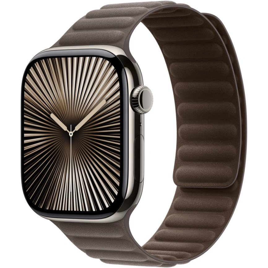 Ремешок Apple Watch 46mm Dark Taupe Magnetic Link S/M фото 2