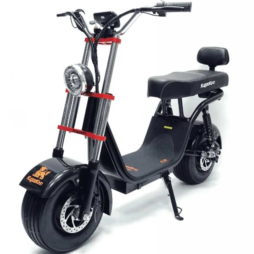 Электроскутер Kugoo Kirin C2 Black фото 1