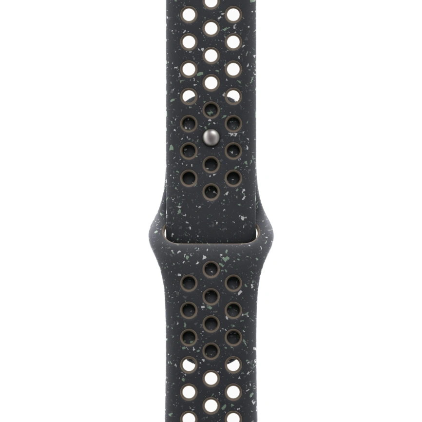 Смарт-часы Apple Watch Series 10 42mm Jet Black Aluminum Case with Midnight Sky Nike Sport Band M/L фото 2