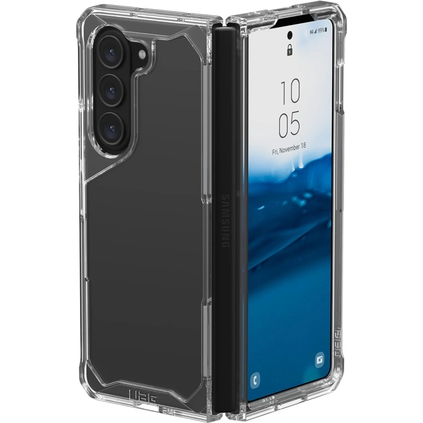 Чехол UAG PLYO для Galaxy Z Fold 5 Ice фото 4
