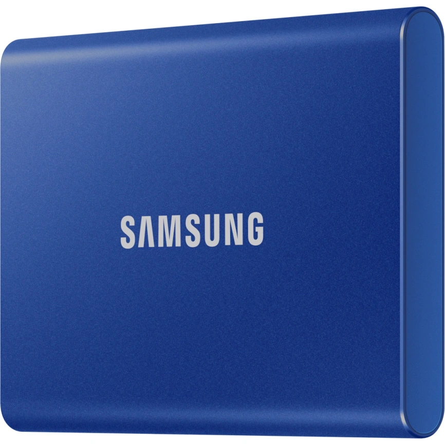 Внешний SSD накопитель Samsung T7 USB 3.2 Type-C 1TB Blue (MU-PC1T0H/WW) фото 2