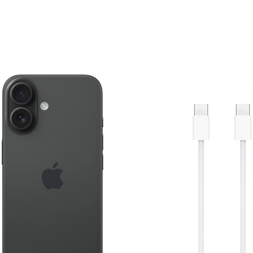 Смартфон Apple iPhone 16 128Gb nano Sim + eSim Black фото 5