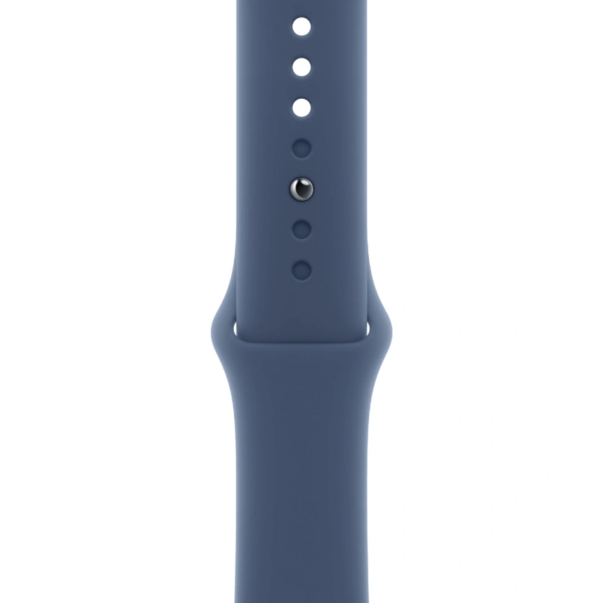 Смарт-часы Apple Watch SE (2024) 40mm Silver Aluminium Case with Denim Sport Band S/M (MXEC3) фото 2