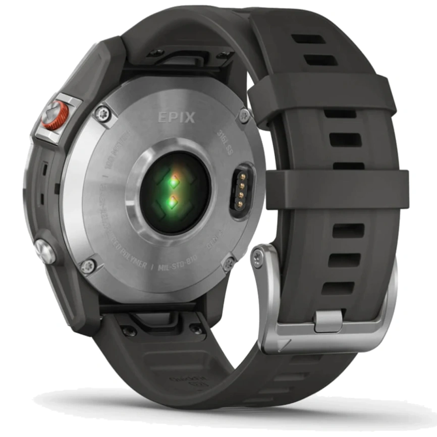 Умные часы Garmin Epix™ Gen 2 (010-02582-00) Slate Steel фото 2
