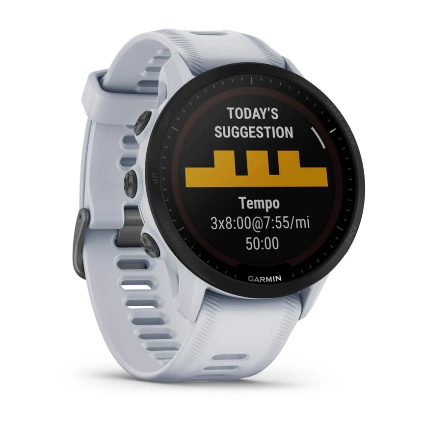 Умные часы Garmin Forerunner 955 (010-02638-01) Solar - Whitestone фото 7