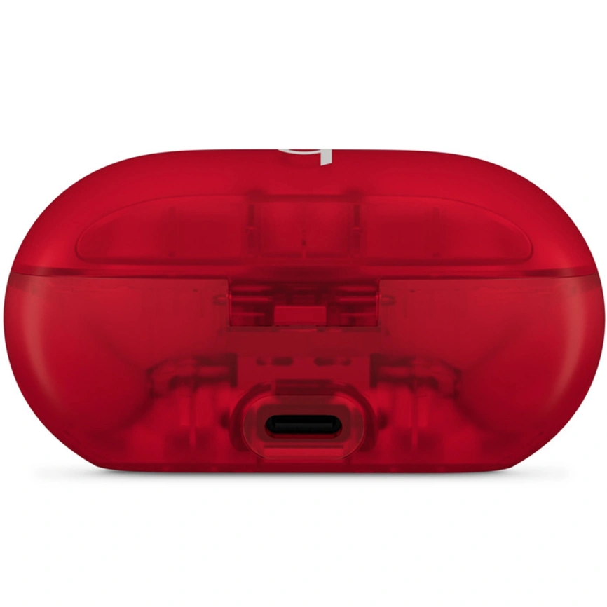 Наушники Beats Solo Buds Transparent Red фото 6